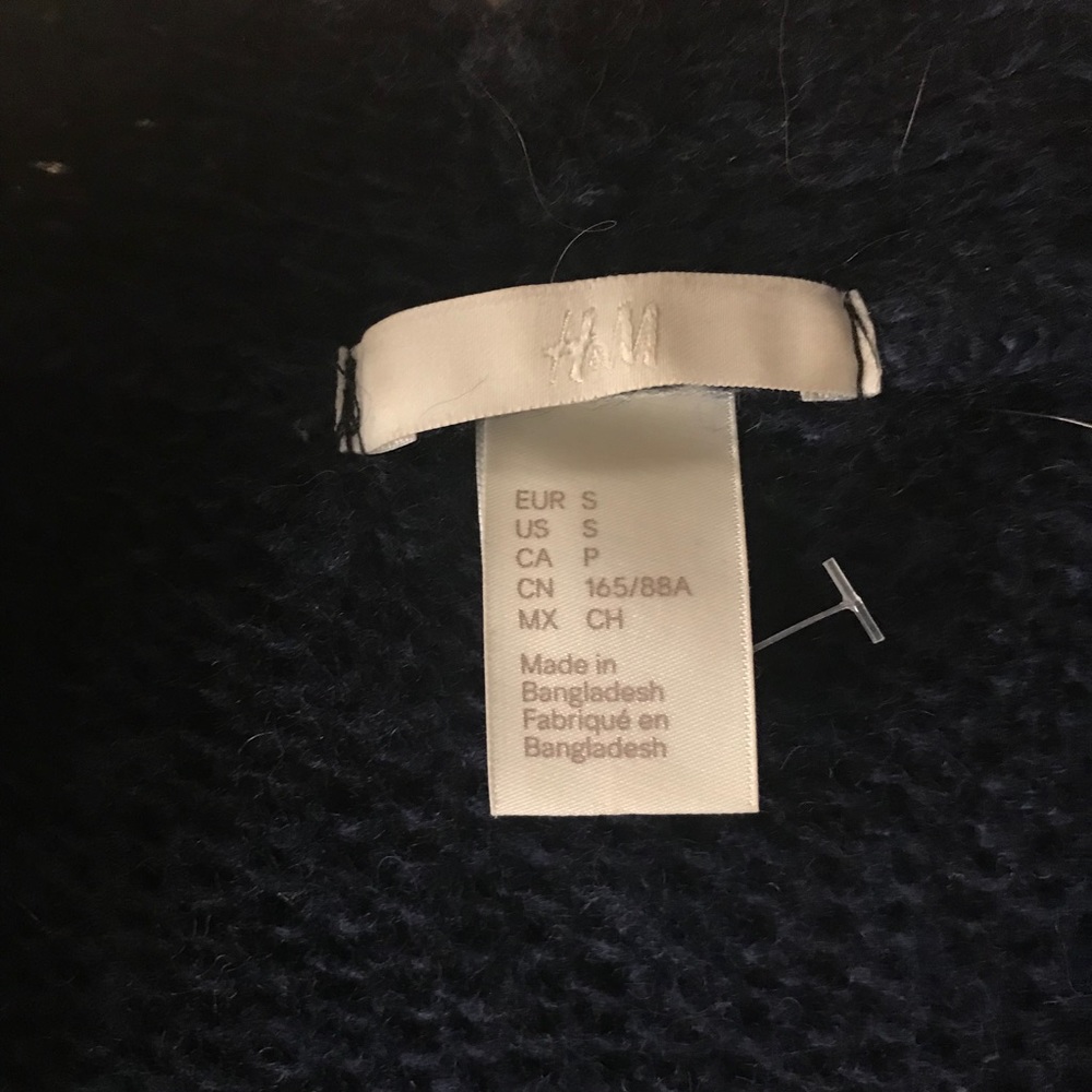 ⛵️ LONG NAVY BLUE DUSTER SWEATER ⛵️ - Picture 4 of 6